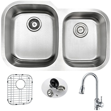 ANZZI MOORE Series KAZ3220-044 Kitchen Sink Kitchen Sink ANZZI